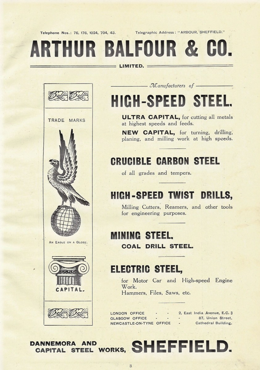 Arthur Balfour and Company-Advertisement-1919.JPG