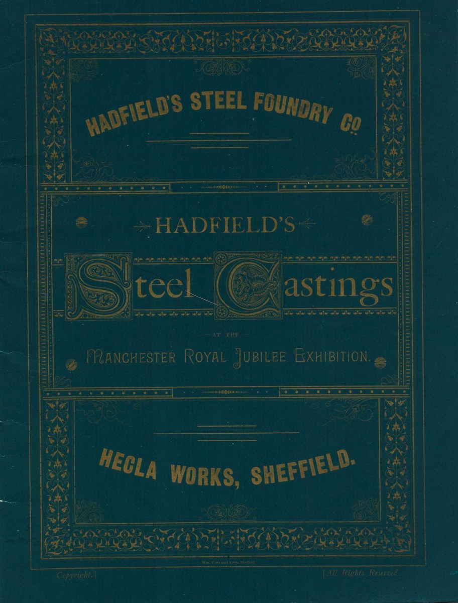 Hadfield's Steel Foundry Co. Ltd-1887 Exhibition-Cover.JPG
