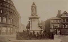 Queen Victoria Monument in Town Hall Square