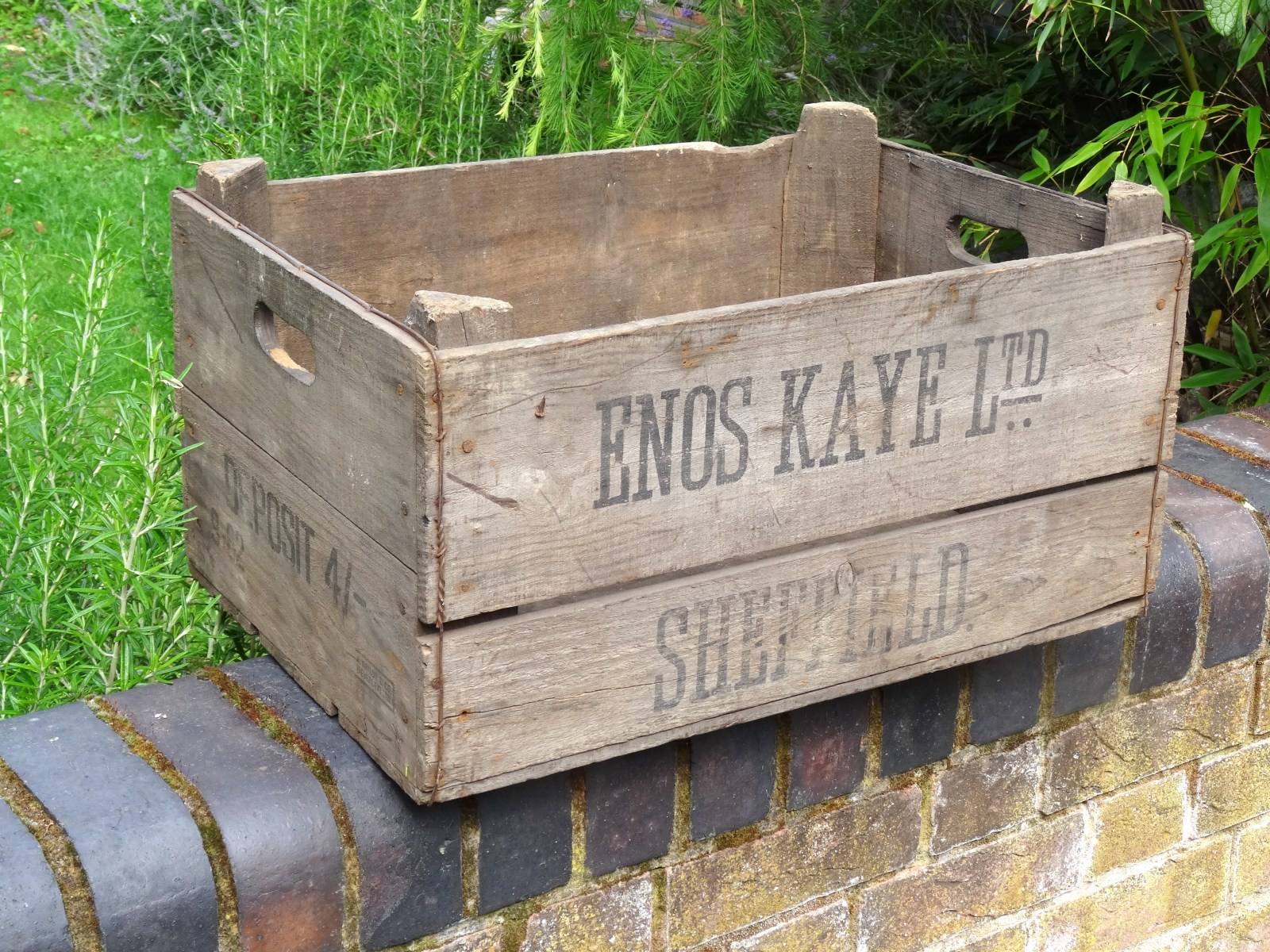 Enos Kaye Ltd. Bushel Crate